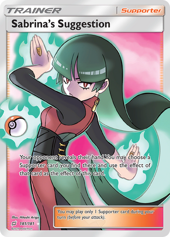 Sabrina's Suggestion (181/181) [Sun & Moon: Team Up] - Waypoint Games CA