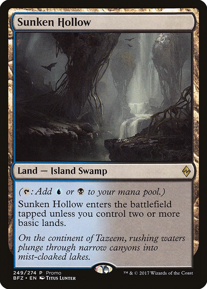 Sunken Hollow (Promo) [Standard Showdown Promos] - Waypoint Games CA