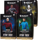Star Trek Commander Decks Set of 4