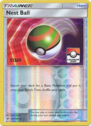 Nest Ball (123/149) (League Promo Staff) [Sun & Moon: Base Set] - Waypoint Games CA