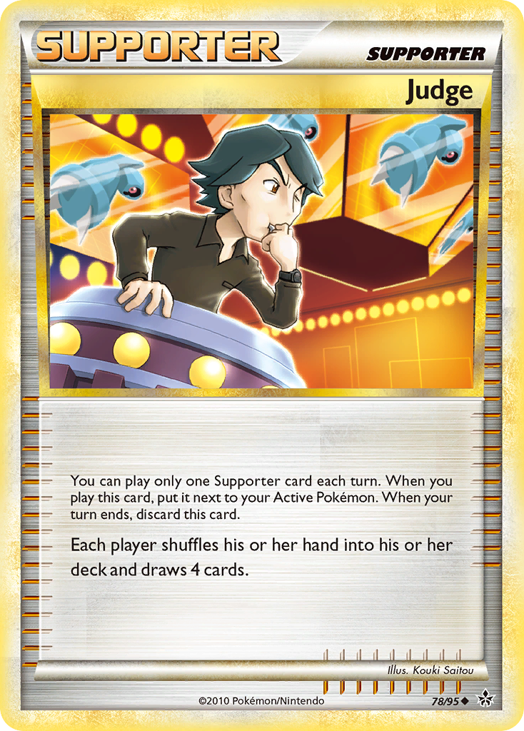 Judge (78/95) [HeartGold & SoulSilver: Unleashed] - Waypoint Games CA