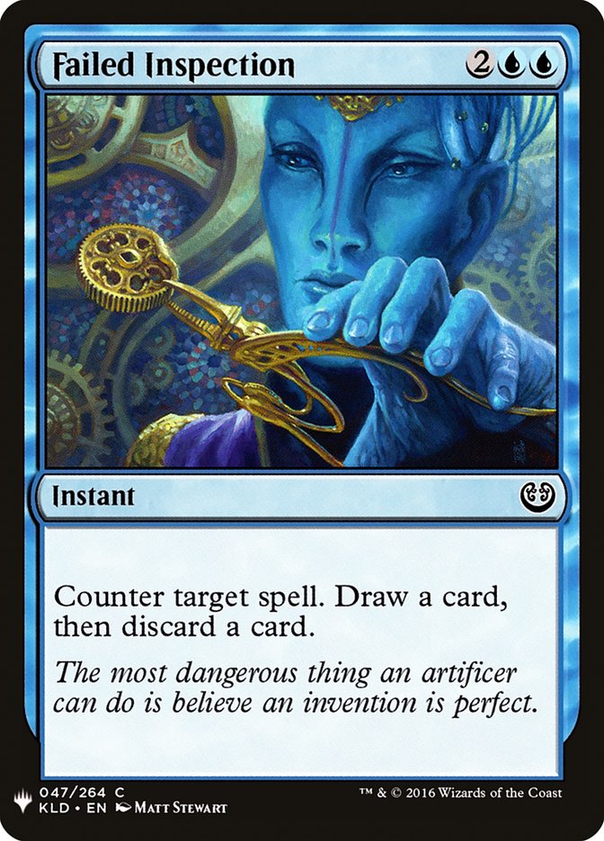 Failed Inspection [Mystery Booster] - Waypoint Games CA