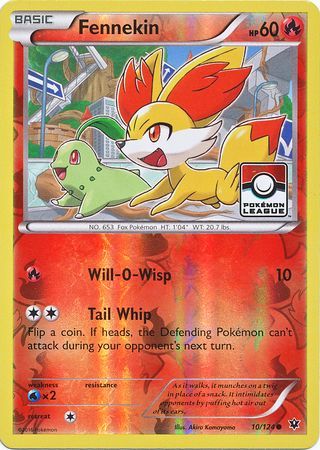 Fennekin (10/124) (League Promo) [XY: Fates Collide] - Waypoint Games CA