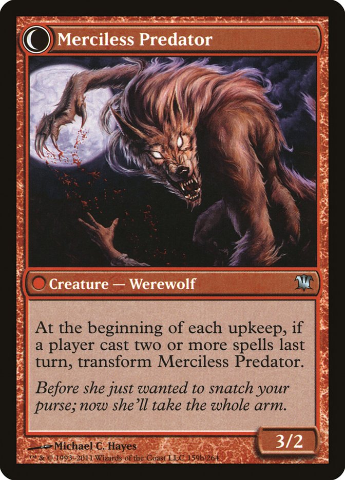 Reckless Waif // Merciless Predator [Innistrad] - Waypoint Games CA