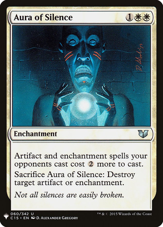 Aura of Silence [Mystery Booster] - Waypoint Games CA