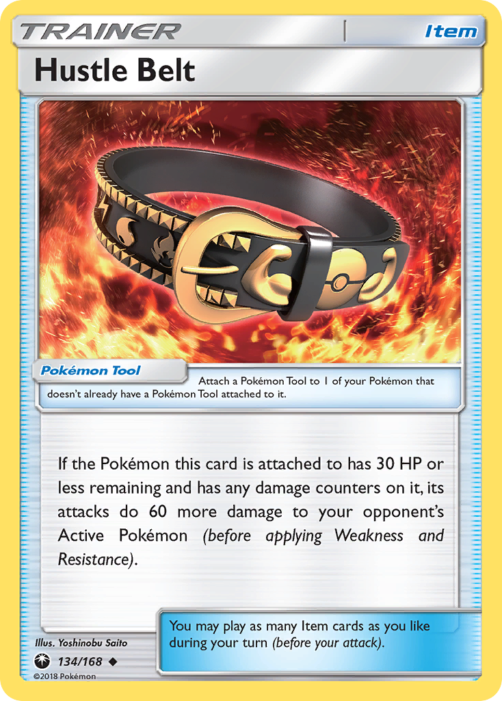 Hustle Belt (134/168) [Sun & Moon: Celestial Storm] - Waypoint Games CA