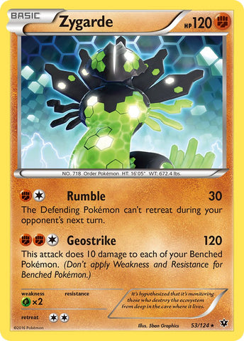 Zygarde (53/124) (Theme Deck Exclusive) [XY: Fates Collide] - Waypoint Games CA