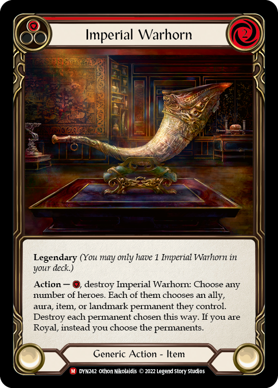Imperial Warhorn [DYN242] (Dynasty) - Waypoint Games CA