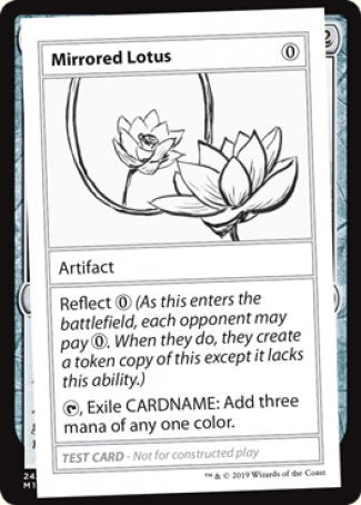 Mirrored Lotus (2021 Edition) [Mystery Booster Playtest Cards] - Waypoint Games CA