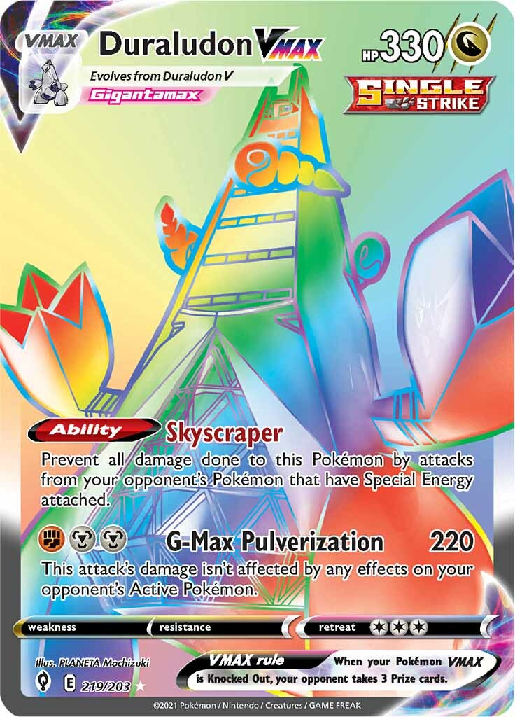 Duraludon VMAX (219/203) [Sword & Shield: Evolving Skies] - Waypoint Games CA