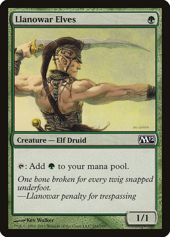 Llanowar Elves [Magic 2012] - Waypoint Games CA