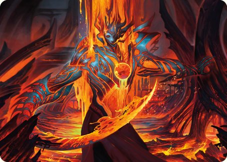 Free From Flesh Art Card [Phyrexia: All Will Be One Art Series] - Waypoint Games CA