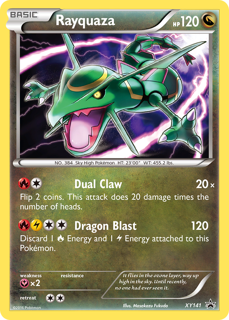 Rayquaza (XY141) [XY: Black Star Promos] - Waypoint Games CA