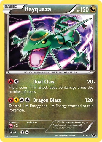 Rayquaza (XY141) [XY: Black Star Promos] - Waypoint Games CA
