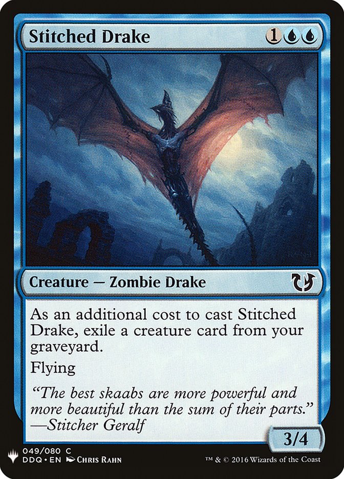 Stitched Drake [Mystery Booster] - Waypoint Games CA