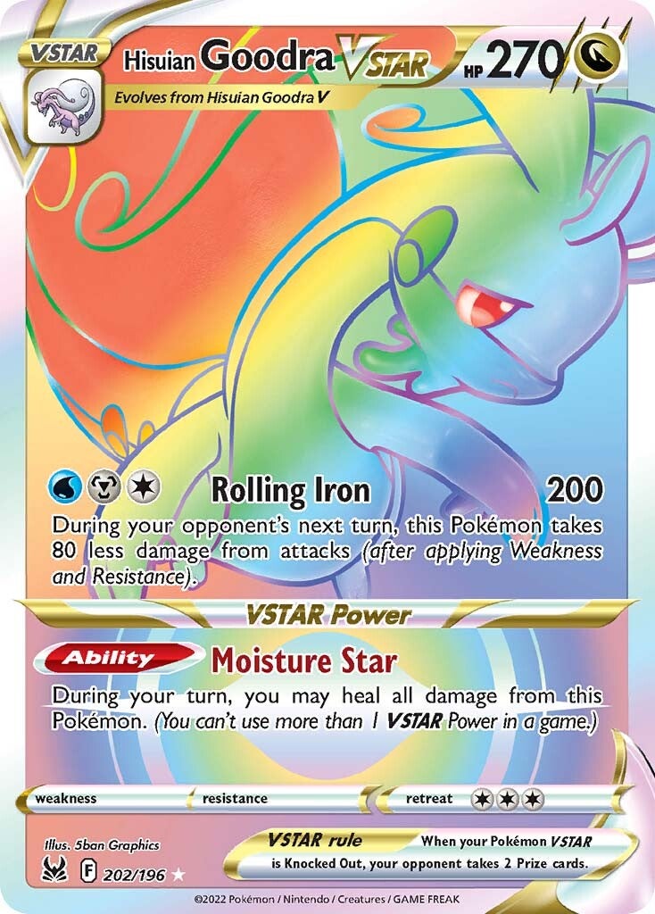 Hisuian Goodra VSTAR (202/196) [Sword & Shield: Lost Origin] - Waypoint Games CA