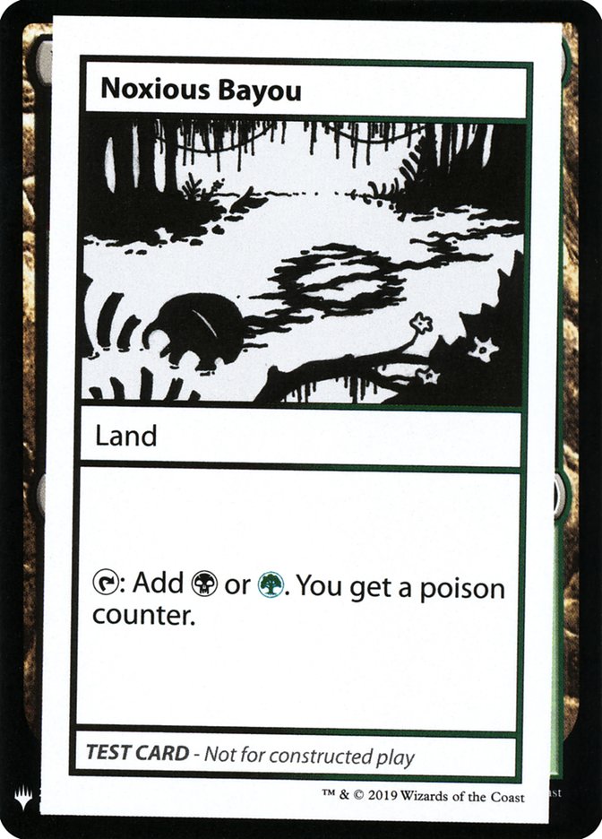 Noxious Bayou [Mystery Booster Playtest Cards] - Waypoint Games CA