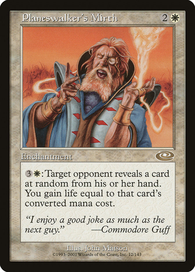 Planeswalker's Mirth [Planeshift] - Waypoint Games CA