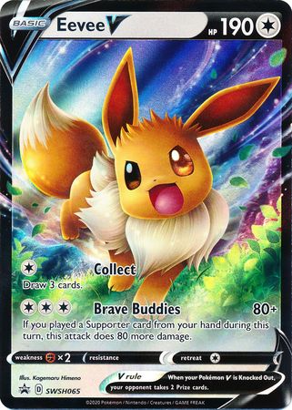 Eevee V (SWSH065) [Sword & Shield: Black Star Promos] - Waypoint Games CA