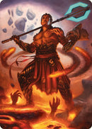 Koth, Fire of Resistance Art Card [Phyrexia: All Will Be One Art Series] - Waypoint Games CA