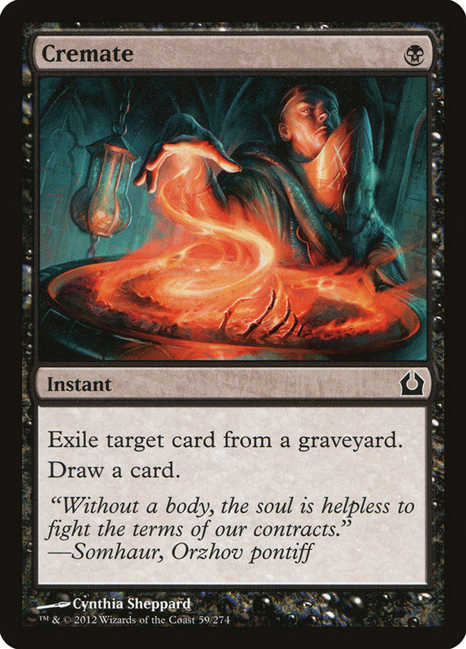 Cremate [Return to Ravnica] - Waypoint Games CA