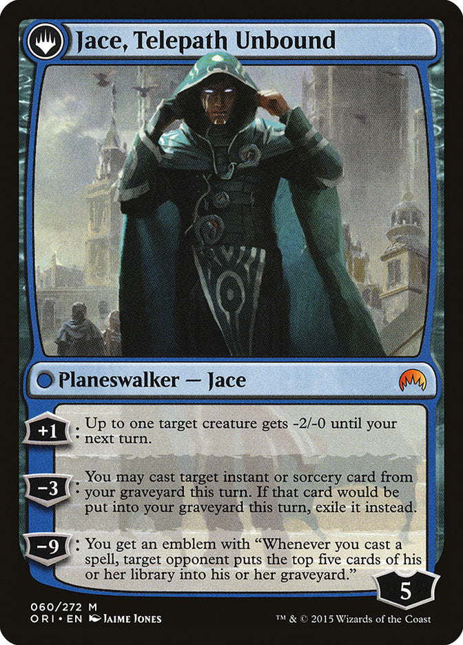 Jace, Vryn's Prodigy // Jace, Telepath Unbound [Magic Origins] - Waypoint Games CA