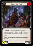 Fleece the Frail (Yellow) [DYN137] (Dynasty)  Rainbow Foil - Waypoint Games CA
