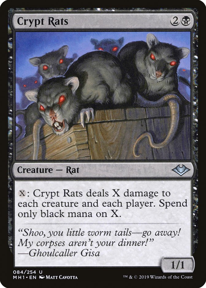 Crypt Rats [Modern Horizons] - Waypoint Games CA