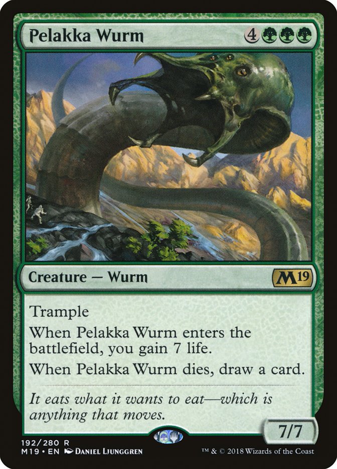 Pelakka Wurm [Core Set 2019] - Waypoint Games CA