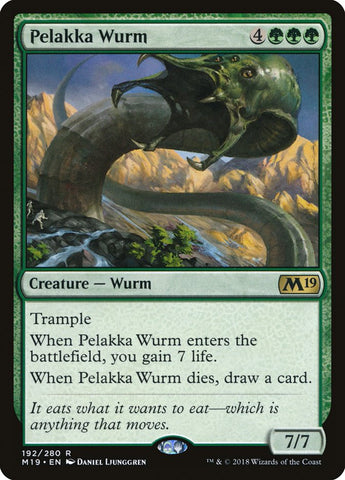 Pelakka Wurm [Core Set 2019] - Waypoint Games CA