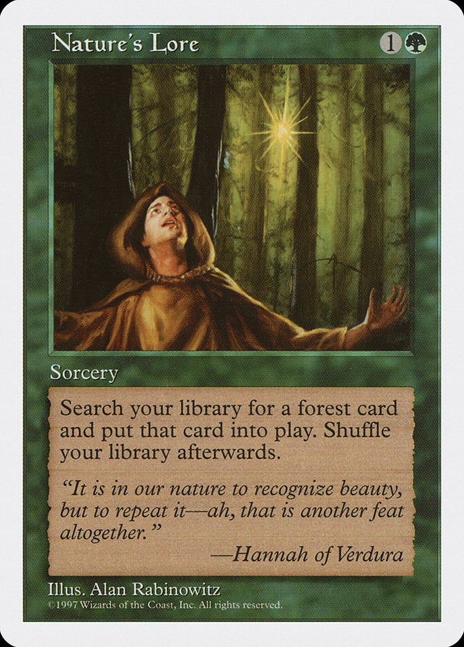 Nature's Lore [Fifth Edition] - Waypoint Games CA