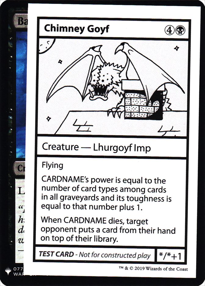 Chimney Goyf [Mystery Booster Playtest Cards] - Waypoint Games CA