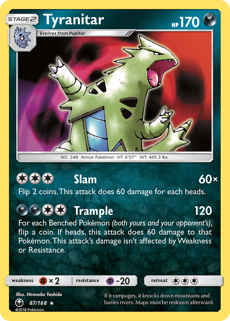 Tyranitar (87/168) [Sun & Moon: Celestial Storm] - Waypoint Games CA