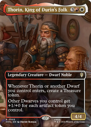 Thorin, King of Durin's Folk (Borderless) [The Hobbit: Eternal-Legal]
