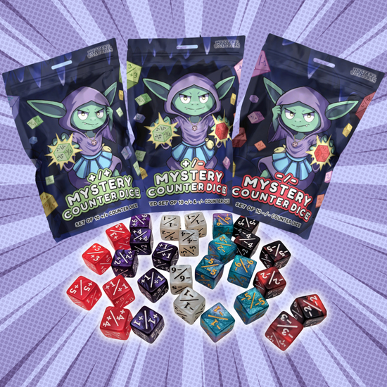 Mystery Dice Goblin - Mystery Counter Split +1/+1 & -1/-1