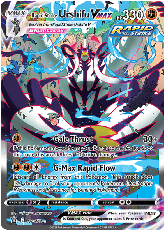 Rapid Strike Urshifu VMAX (170/163) [Sword & Shield: Battle Styles] - Waypoint Games CA