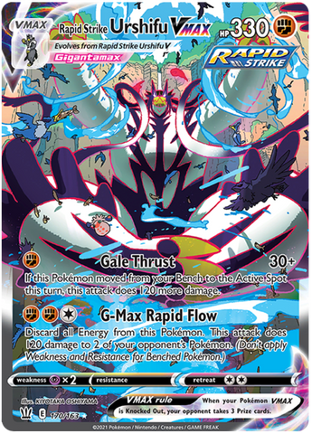 Rapid Strike Urshifu VMAX (170/163) [Sword & Shield: Battle Styles] - Waypoint Games CA