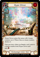 Hyper Driver (Yellow) [DYN111] (Dynasty)  Rainbow Foil - Waypoint Games CA