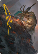 Against All Odds Art Card (Gold-Stamped Signature) [Phyrexia: All Will Be One Art Series] - Waypoint Games CA