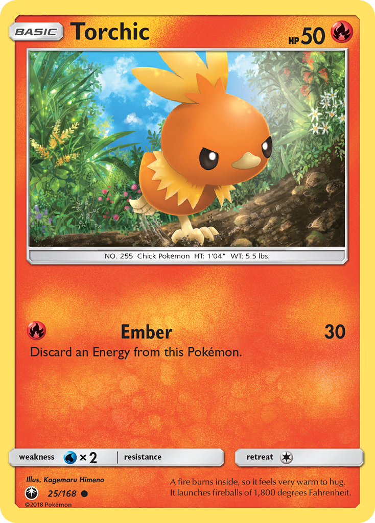 Torchic (25/168) [Sun & Moon: Celestial Storm] - Waypoint Games CA