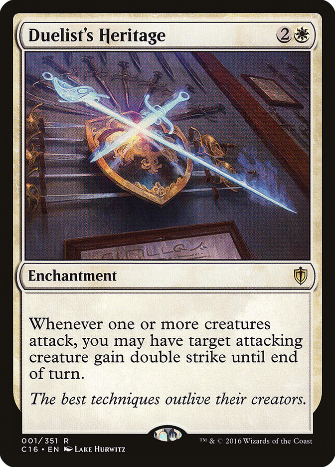 Duelist's Heritage [Commander 2016] - Waypoint Games CA