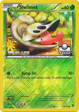 Shelmet (8/111) (League Promo 2nd Place) [XY: Furious Fists] - Waypoint Games CA