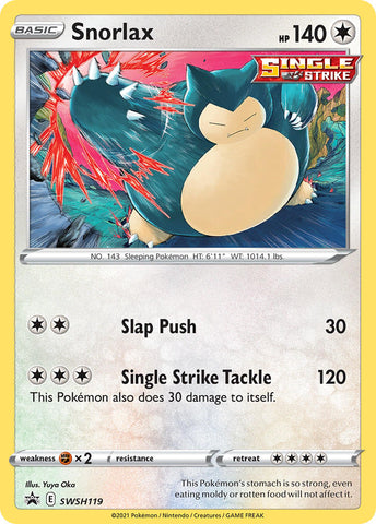 Snorlax (SWSH119) [Sword & Shield: Black Star Promos] - Waypoint Games CA