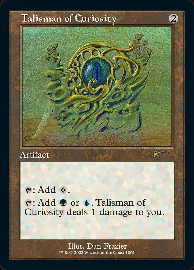 Talisman of Curiosity (Foil Etched) [Secret Lair Drop Series]