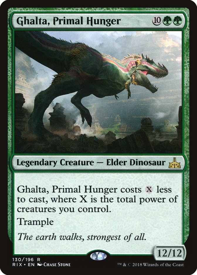 Ghalta, Primal Hunger [Rivals of Ixalan] - Waypoint Games CA