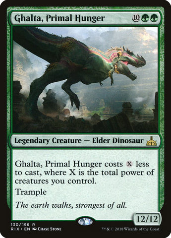 Ghalta, Primal Hunger [Rivals of Ixalan] - Waypoint Games CA