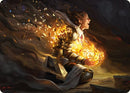 Vanish into Eternity Art Card [Phyrexia: All Will Be One Art Series] - Waypoint Games CA