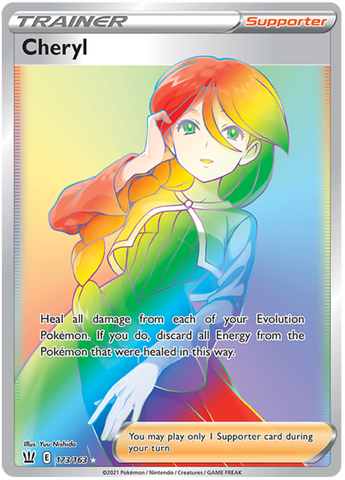 Cheryl (173/163) [Sword & Shield: Battle Styles] - Waypoint Games CA
