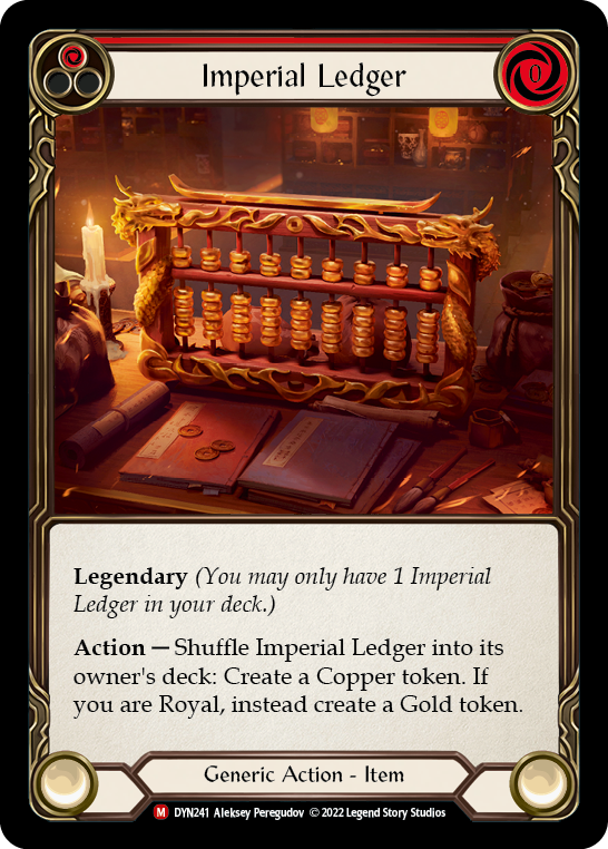 Imperial Ledger [DYN241] (Dynasty)  Rainbow Foil - Waypoint Games CA