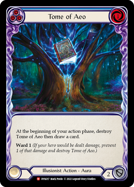 Tome of Aeo [DYN217] (Dynasty)  Rainbow Foil - Waypoint Games CA